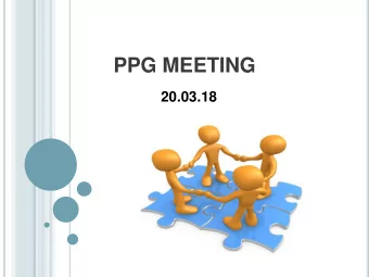 PPG MEETING  20.03.18 F RIENDS &amp; F AMILY S TATISTICS  Month  Total Count Extremely Likely