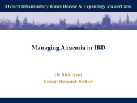 managing anaemia in ibd