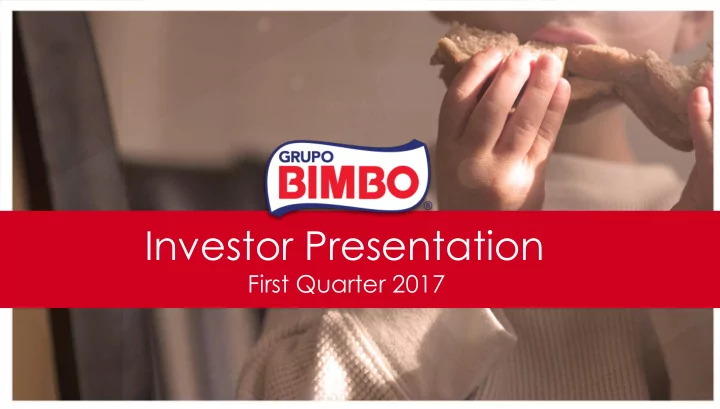 investor presentation