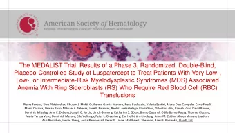 The MEDALIST Trial: Results of a Phase 3, Randomized, Double-Blind,  Placebo-Controlled Study of