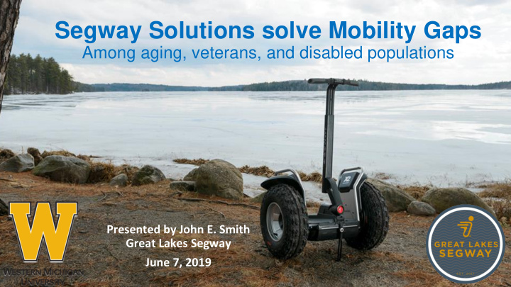 segway solutions solve mobility gaps