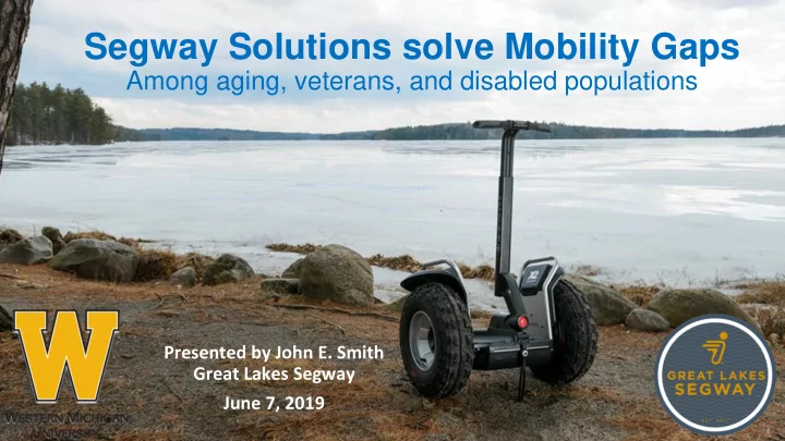 segway solutions solve mobility gaps