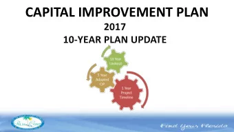 CAPITAL IMPROVEMENT PLAN  TRANSPORTATION PROJECTS  To Expend  Proposed Budget &amp; 5-Year Capital