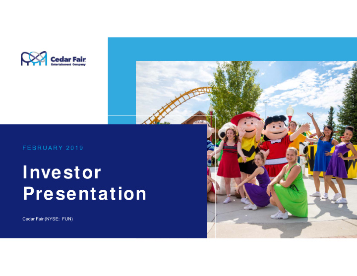 investor presentation