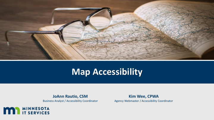 map accessibility