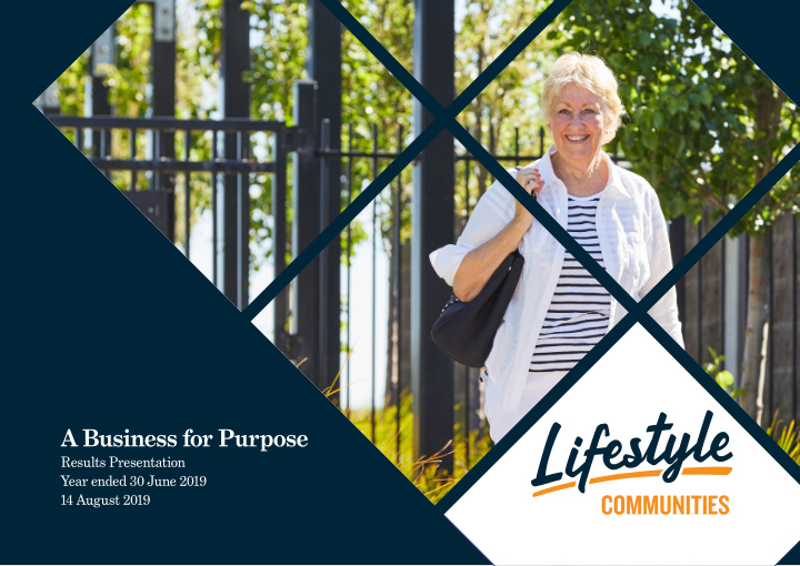 a business for purpose
