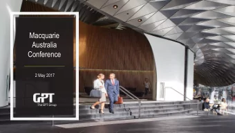 Macquarie  Australia  Conference  2 May 2017  Group Strategy and Outcomes  INVESTMENT PORTFOLIO