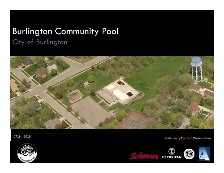 burlington community pool