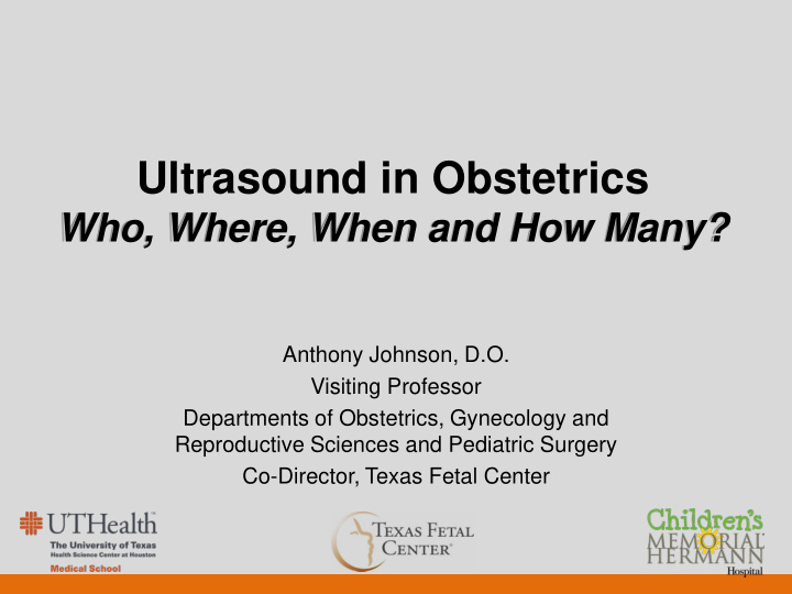 ultrasound in obstetrics