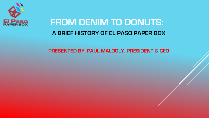 from denim to donuts