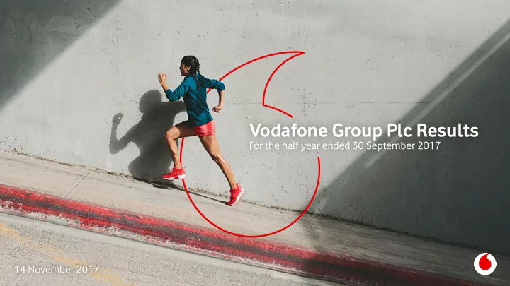 vodafone group plc results