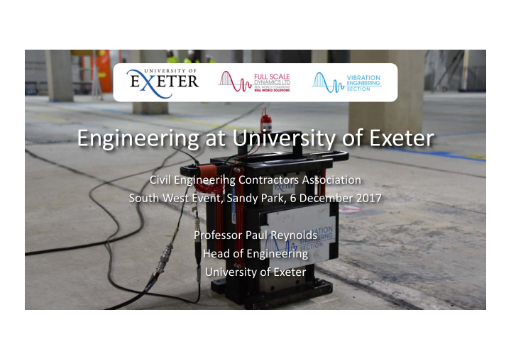 engineering at university of exeter