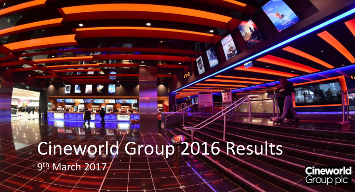 cineworld group 2016 results