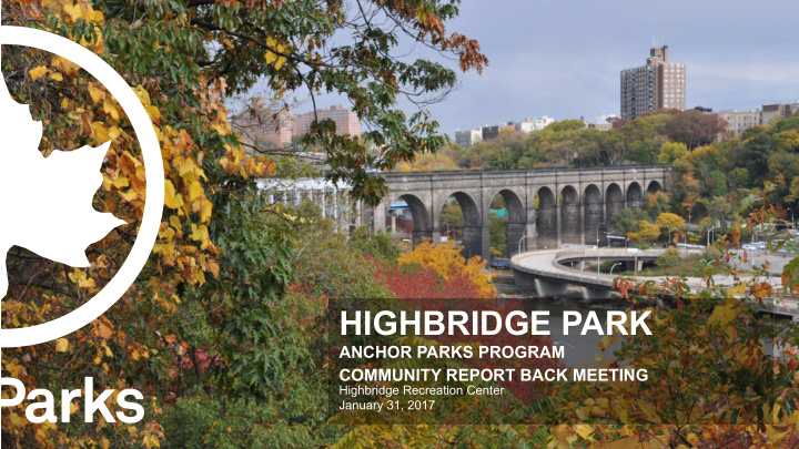 highbridge park