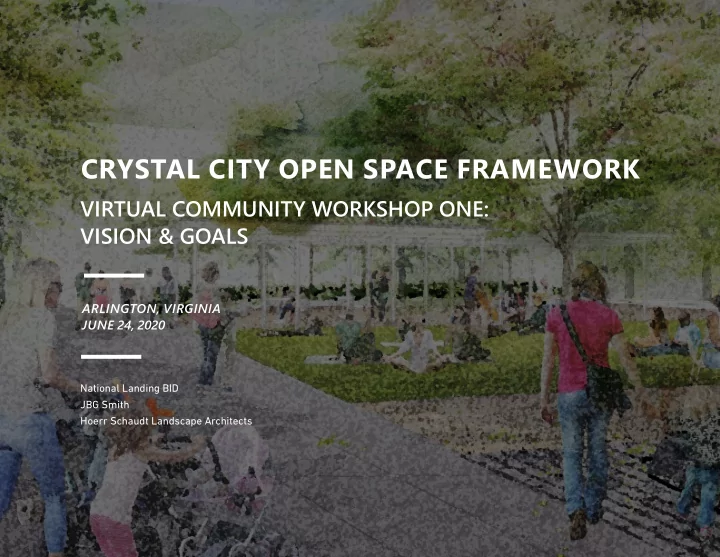 crystal city open space framework