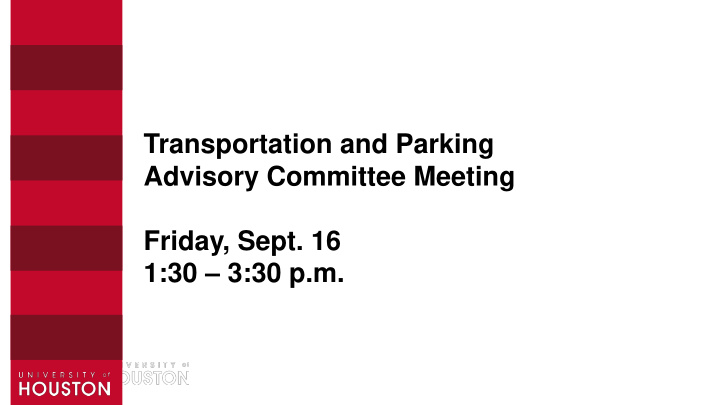 advisory committee meeting friday sept 16