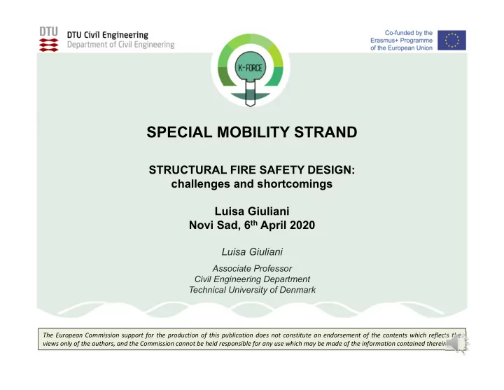special mobility strand
