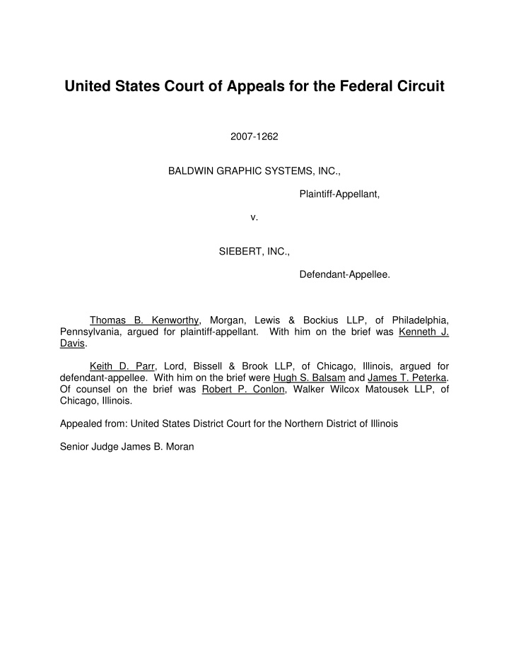 united states court of appeals for the federal circuit