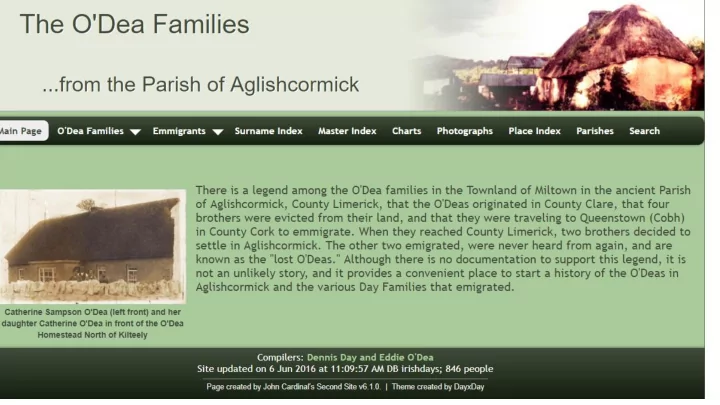 the origins of this o dea research
