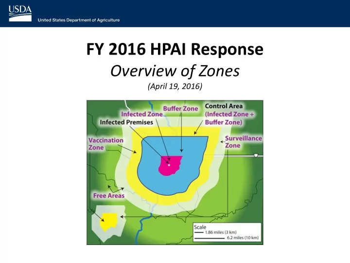 fy 2016 hpai response