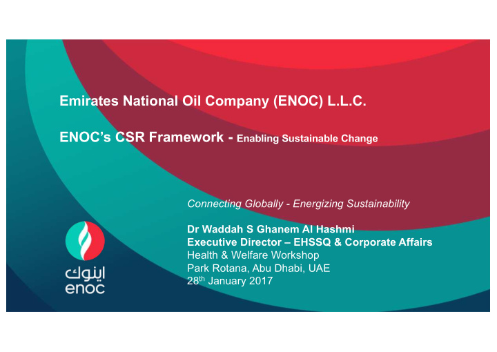 emirates national oil company enoc l l c