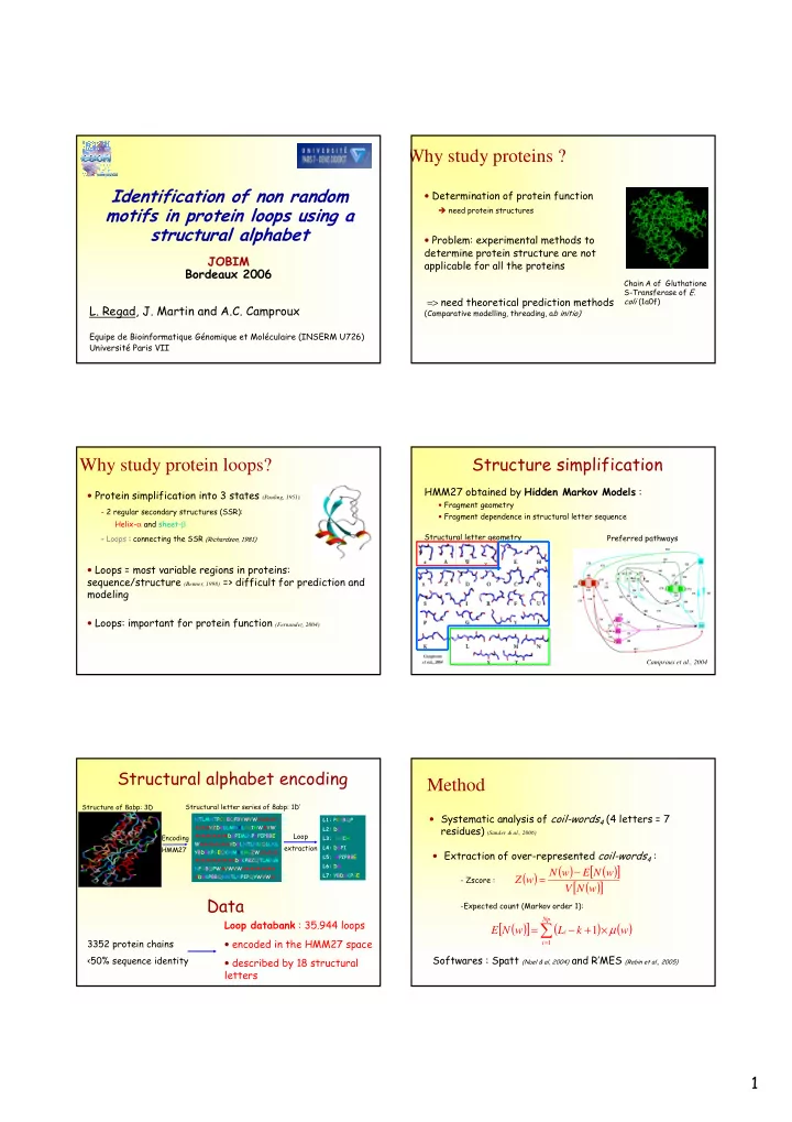 why study proteins