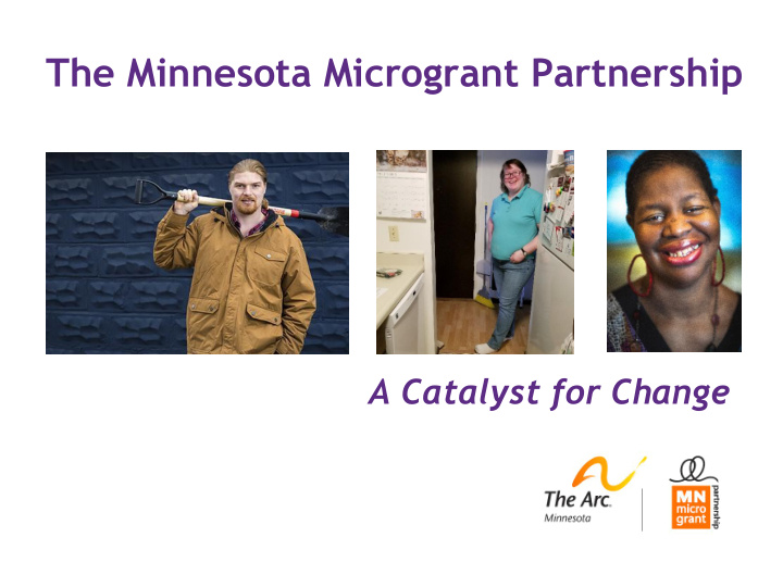 the minnesota microgrant partnership