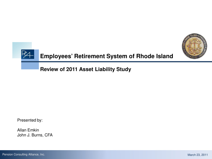employees retirement system of rhode island