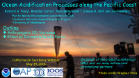 ocean acidification processes along the pacific coast