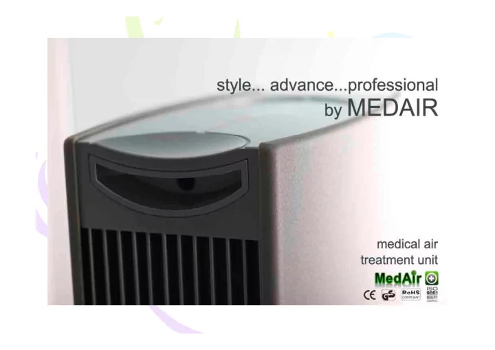 medical air treatment unit medical air treatment unit ab