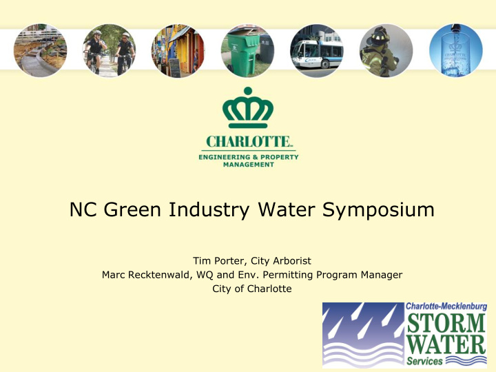nc green industry water symposium