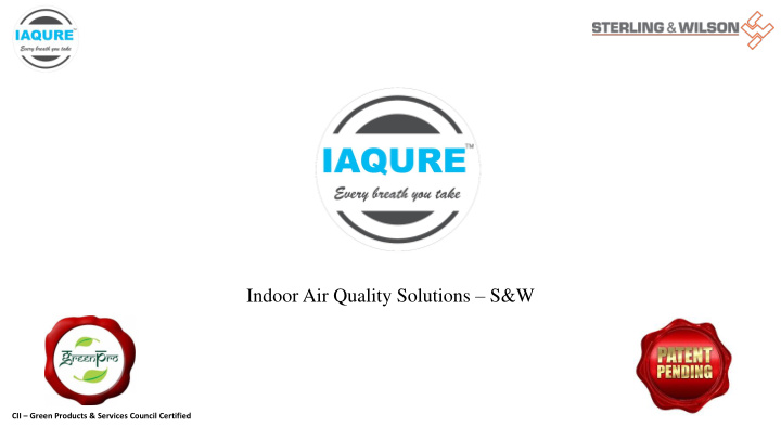 indoor air quality solutions s w