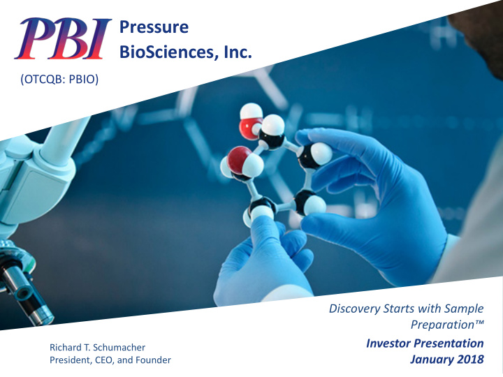 pressure biosciences inc