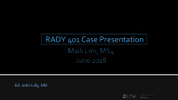 rady 401 case presentation
