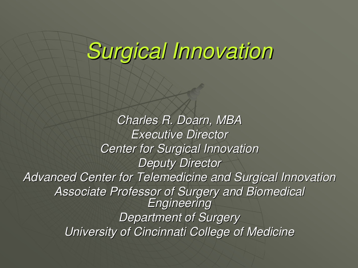 surgical innovation surgical innovation