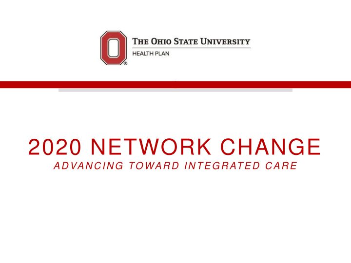 2020 network change