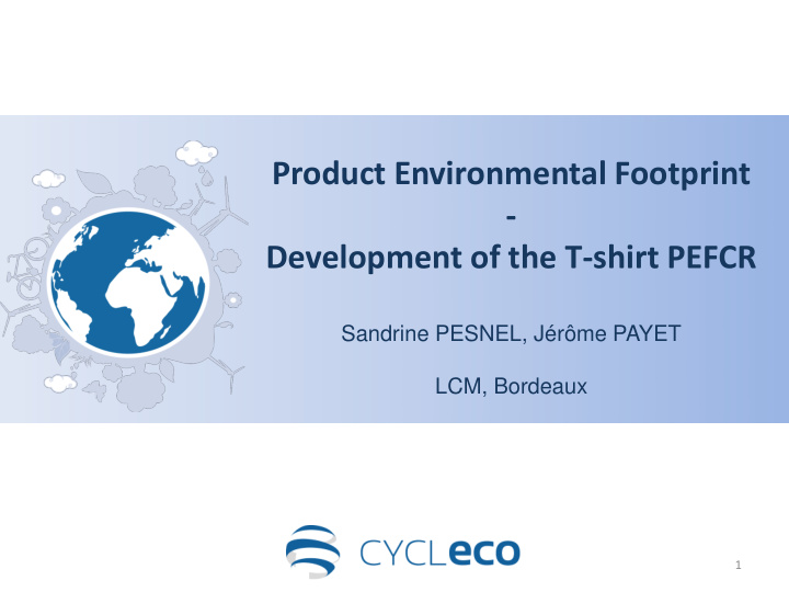 product environmental footprint