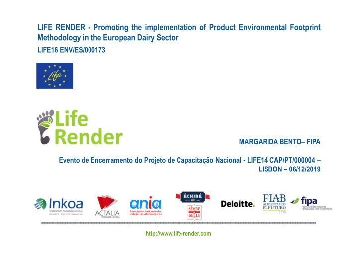 life render promoting the implementation of product