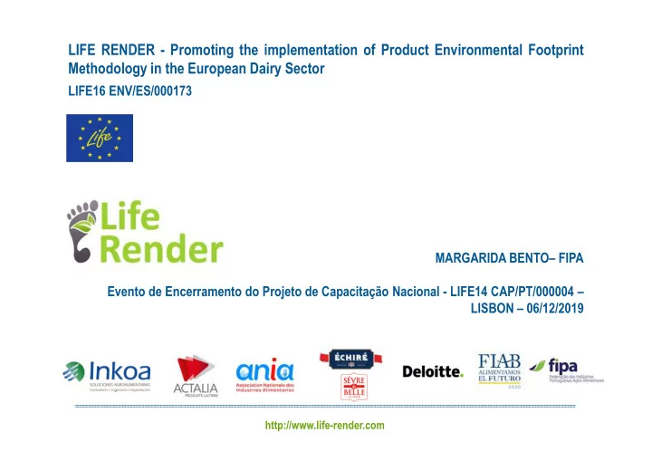 life render promoting the implementation of product