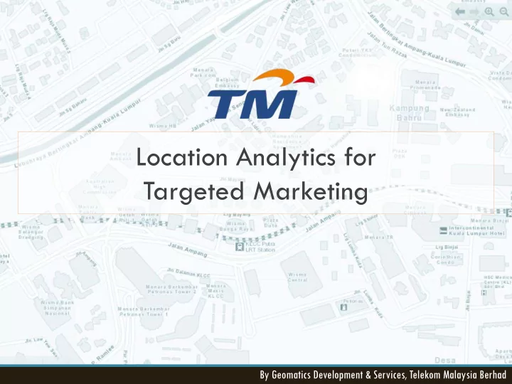 targeted marketing