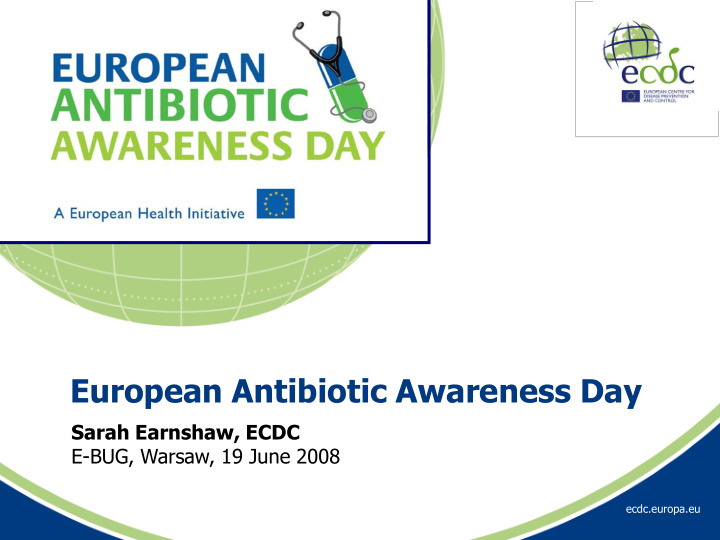 european antibiotic awareness day