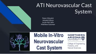 ATI Neurovascular Cast  System  Naser Alosaimi  Jalando Edison  Justin McCallin  Matthew Sussman