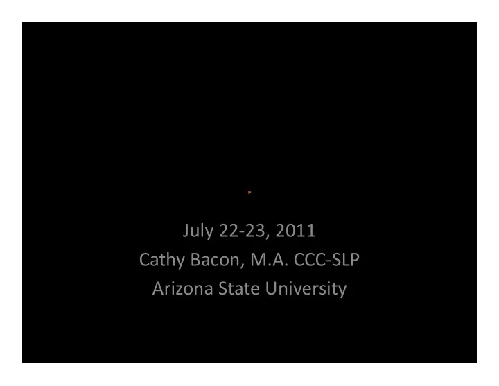 professional summit clarifying and promoting the