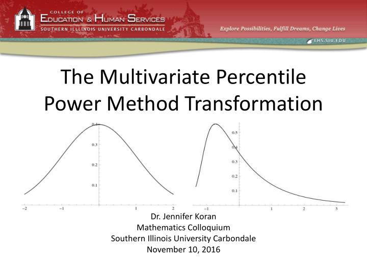 the multivariate percentile power method transformation
