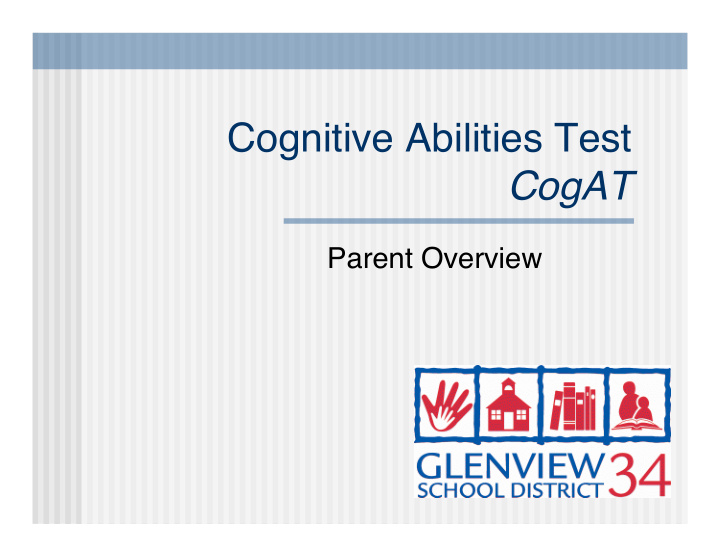 cognitive abilities test cogat