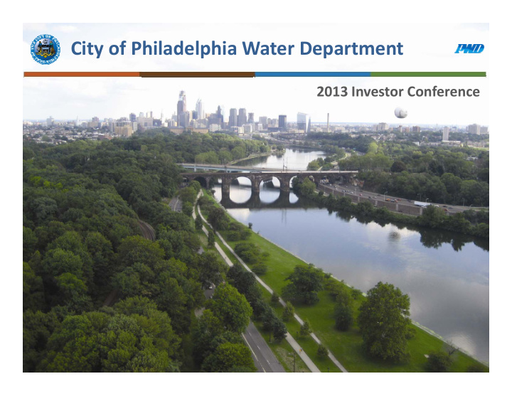 city of philadelphia water department