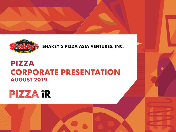pizza corporate presentation