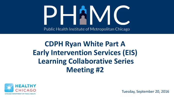 early intervention services eis