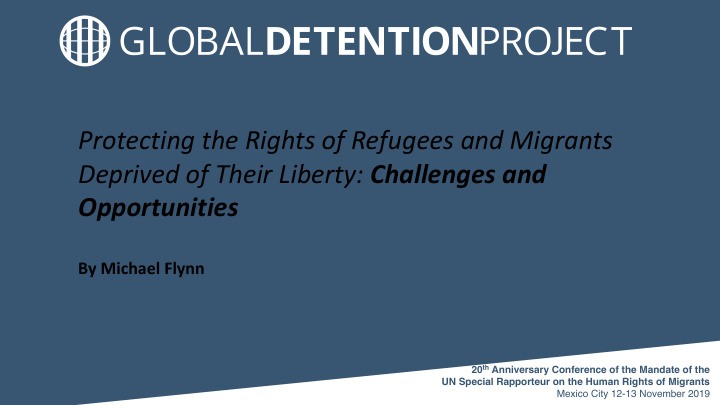 protecting the rights of refugees and migrants deprived