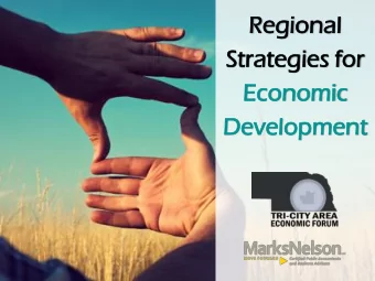 Eco  conomi  nomic  c  De  Devel  elopme  ment  nt  Meet  Year Established:  1968  Number of